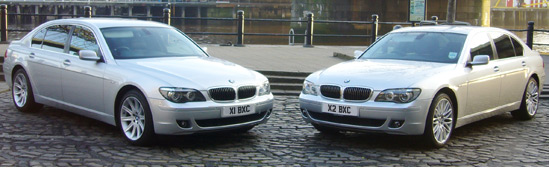 Chauffeur Driven BMW 7 Series Cars